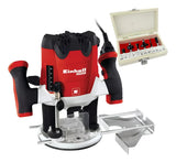 Fresadora Router Tupi 1200w Kit 6 Fresas Einhell Te-ro 55
