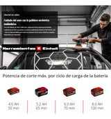 Pulidora Lijadora Rotorbital 4ah Einhell Cp-ep 18/125 Li Bl
