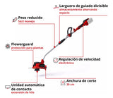 Bordeadora Inalám. 36v C/Tanza EINHELL GE-CT 36/30 Li E SOLO