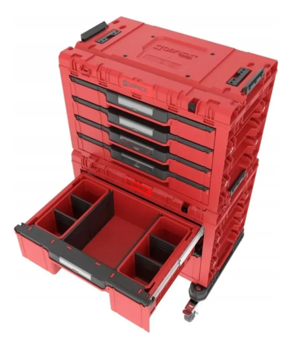Carro De Herramientas Con Ruedas Modular Qbrick System Prime