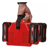 Cargador 4A 18V Cuádruple Quattrocharger Inteligente PXC Einhell 4512102