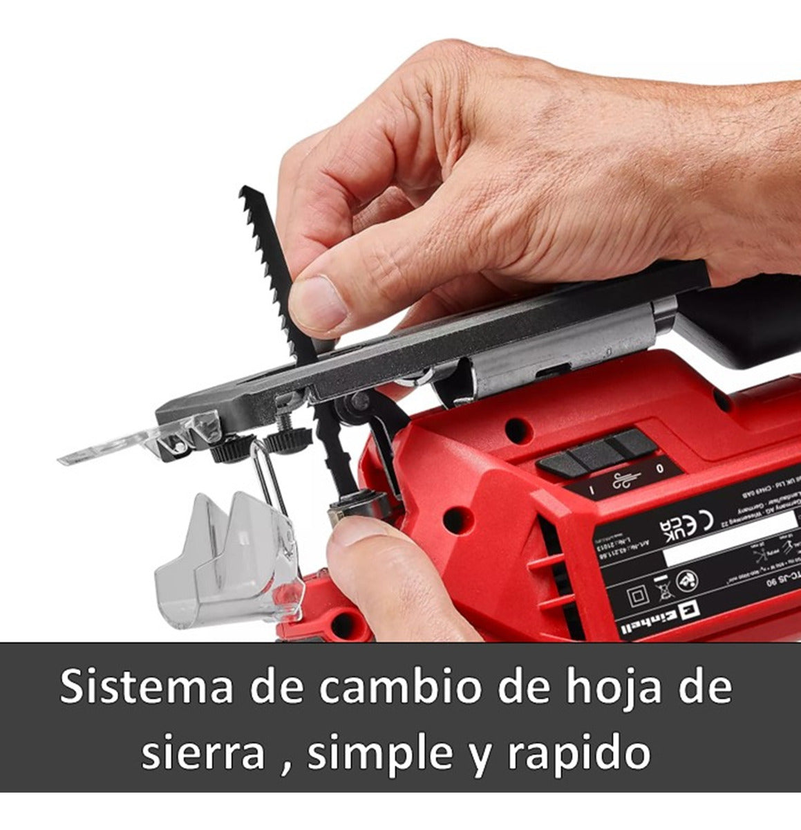 Sierra Caladora Eléctrica 650w Einhell Tc-js 90