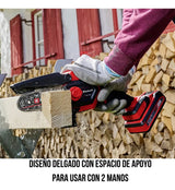 Motosierra de Poda Inalámbrica Ge ps 18/15 Li Bl solo 18v Einhell
