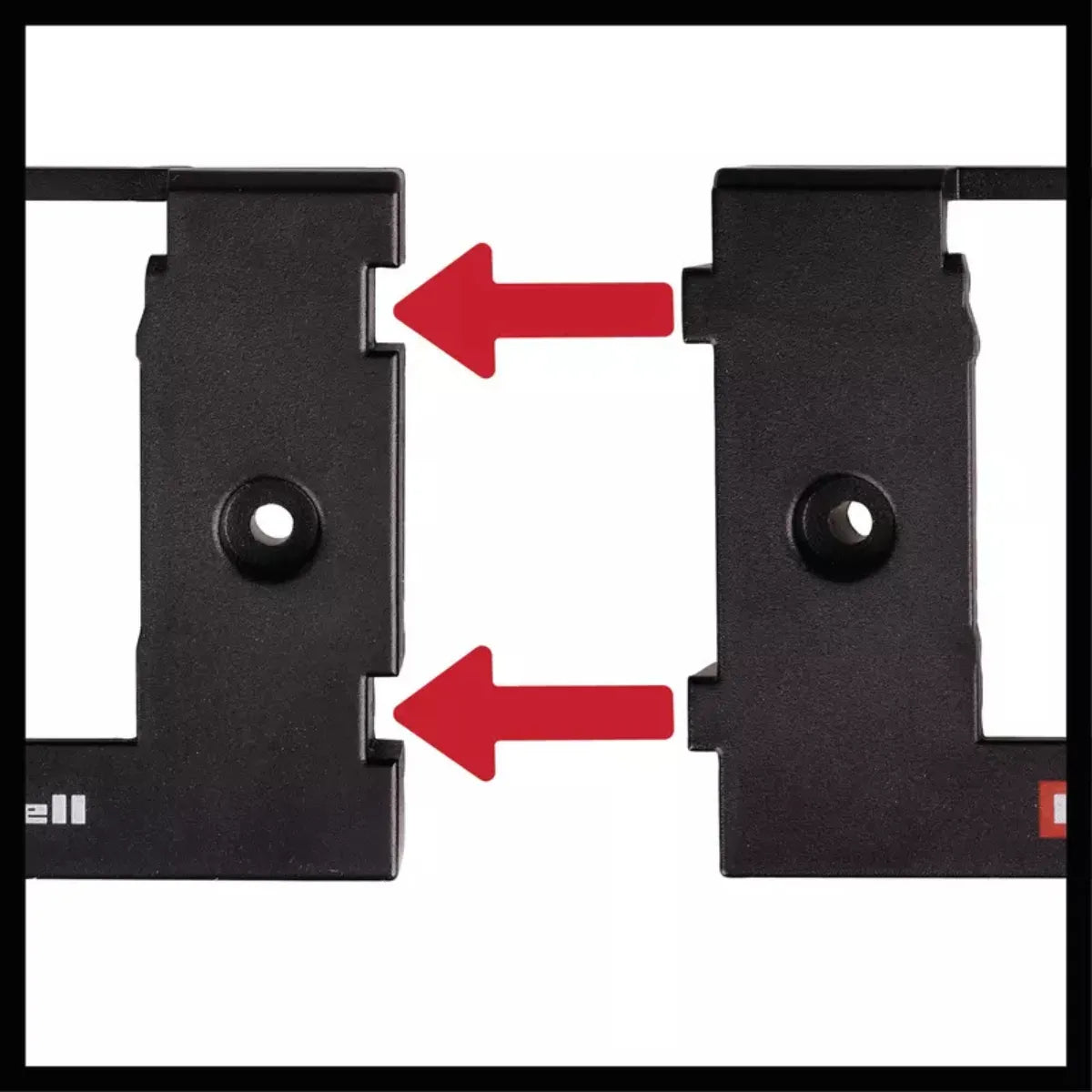Soporte De Pared Para Baterías - Pack De 2 U Einhell 4514155