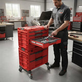 Carro De Herramientas Con Ruedas Modular Qbrick System Prime