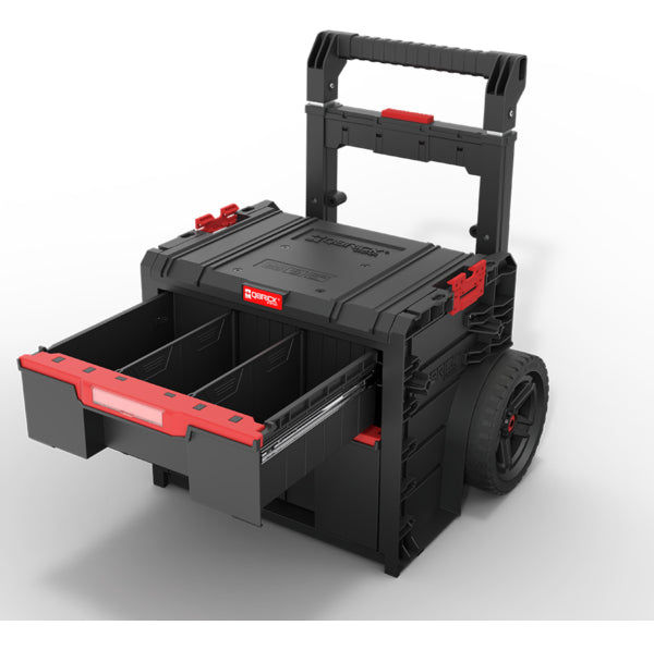 Carro de Herramientas Con Ruedas 2 Cajónes Qbrick Prime Modular 8
