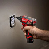 Atornillador con Estuche M12 Enc.1/4'' Milwaukee 2401-259A
