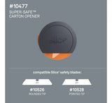 Cutter de Seguridad Especial Apertura de Cajas Deposito Slice 10477