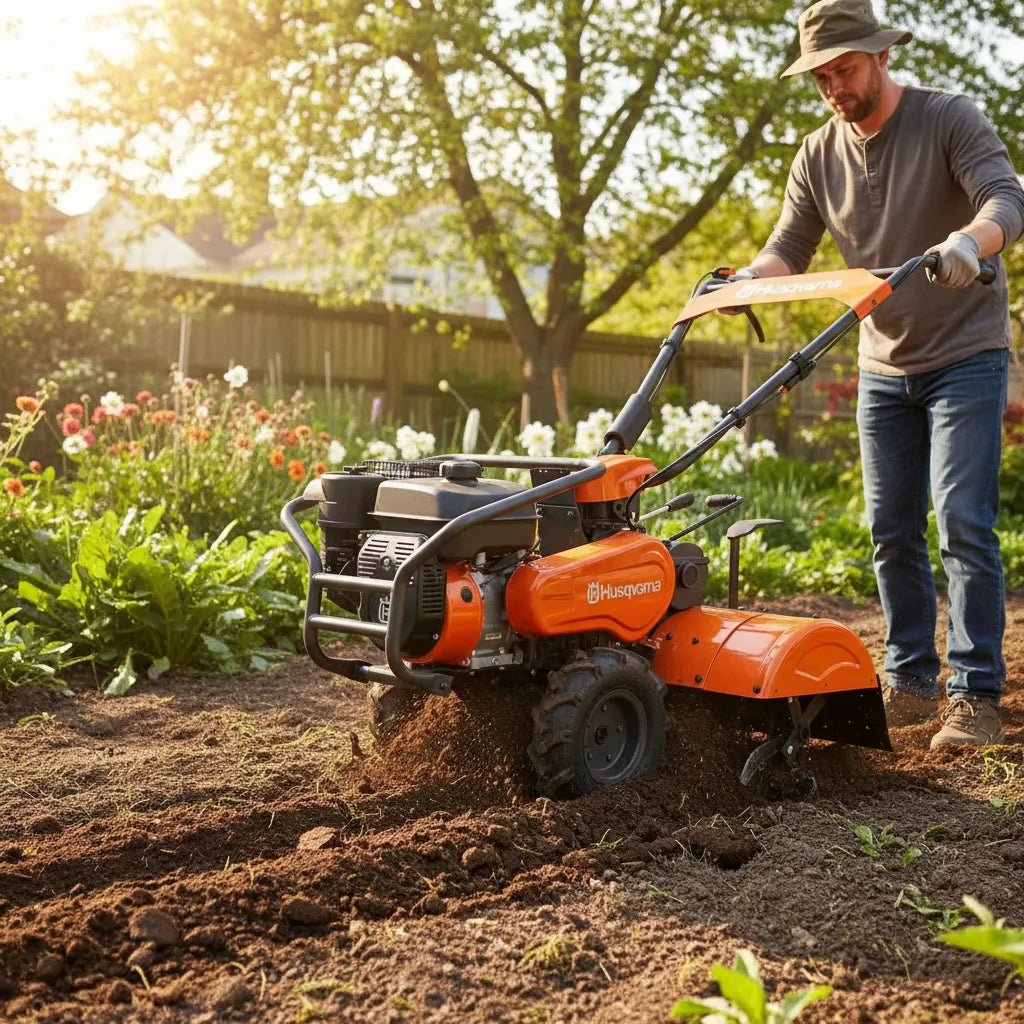 Motocultivador A Nafta Husqvarna Tr262 Terrenos Quinta Agro