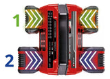 Cargador 4A 18V Cuádruple Quattrocharger Inteligente PXC Einhell 4512102