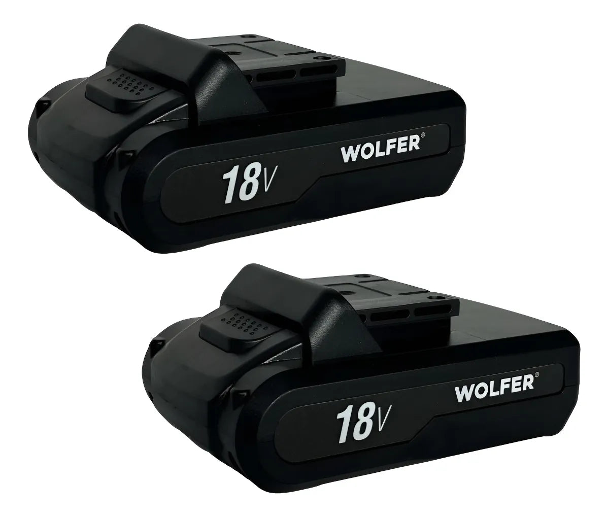 Taladro Percutor Atornillador Inalambrico 18v Wolfer Maletin