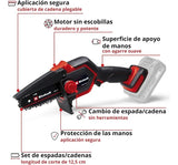 Motosierra de Poda Inalámbrica Ge ps 18/15 Li Bl solo 18v Einhell