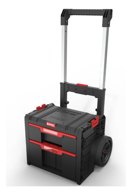 Carro de Herramientas Con Ruedas 2 Cajónes Qbrick Prime Modular 2