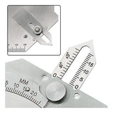 Calibre Control de Cordón de Soldadura 60 mm Estuche Plástico Wolfer 4835