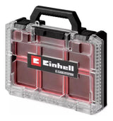 Caja E-case Mediana Organizador Con Compartimientos Apilable Negro