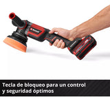 Pulidora Lijadora Rotorbital 4ah Einhell Cp-ep 18/125 Li Bl