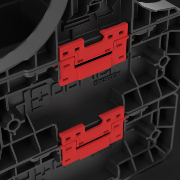 Caja De Herramientas Apilable Abierta Qbrick Pro Con Organizador 8