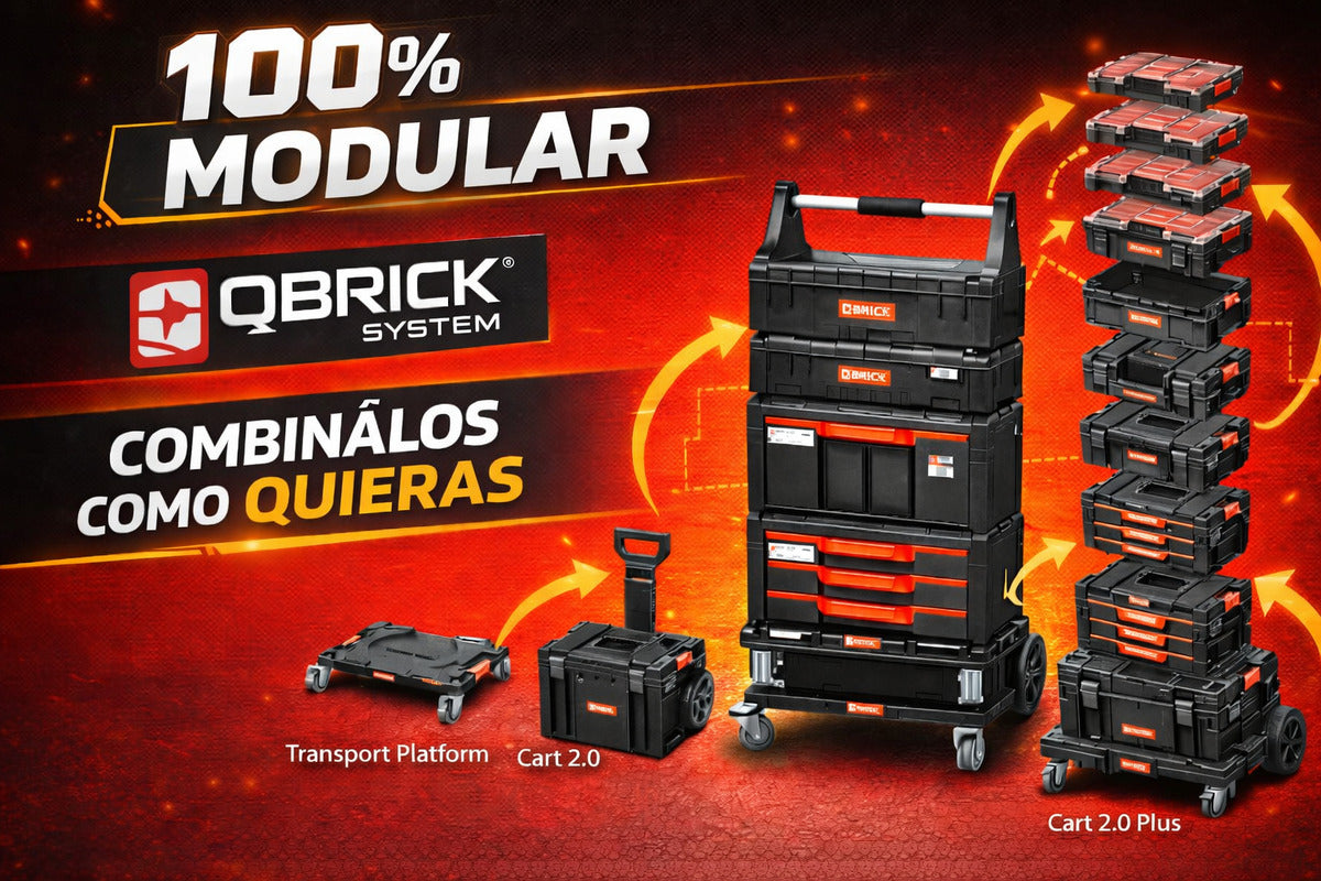 Caja de Herramientas Organizador Modular Qbrick Pro 19L 2