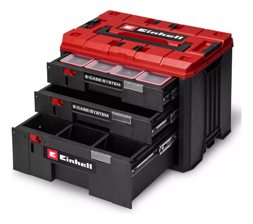 Organizador De Herramientas Einhell E-case Con Cajones Rojo