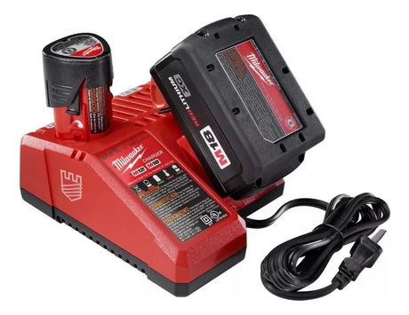 Cargador de Batería Múltiple M12-18 Milwaukee 48-1959A 3