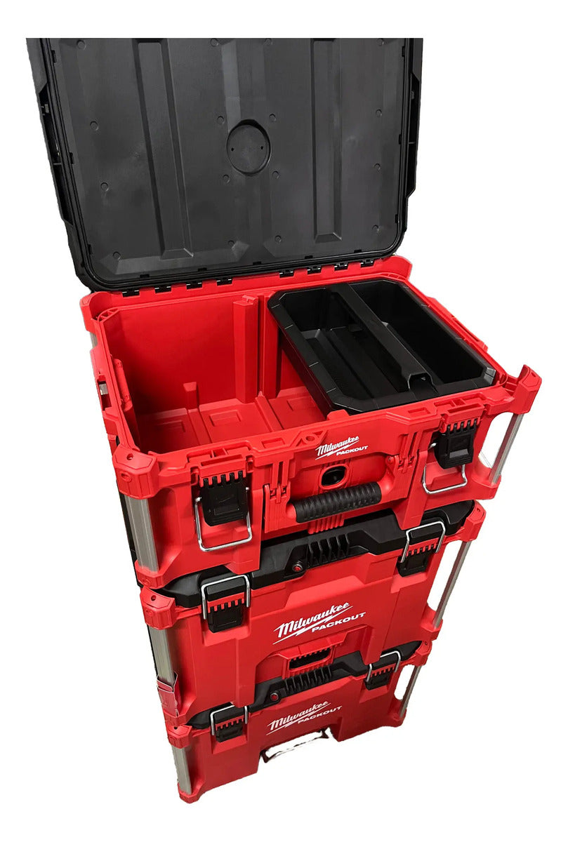 Packout Milwaukee Carro Herramientas 3 Piezas Organizador