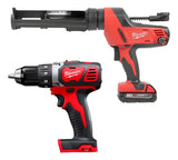 Combo Milwaukee Pistola Silicona + Talad