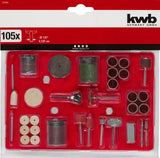 Kit Accesorios Mini Torno 105 Piezas Kwb 49510900 Einhell