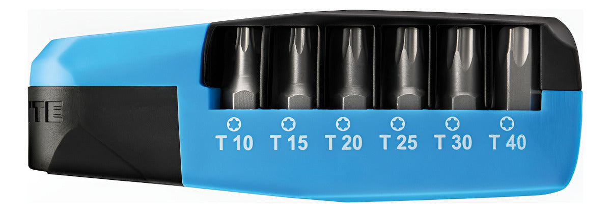 Juego De 7 Puntas Set Torx 1/4  T10t40 Witte Ratchdrive
