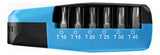 Juego De 7 Puntas Set Torx 1/4  T10t40 Witte Ratchdrive
