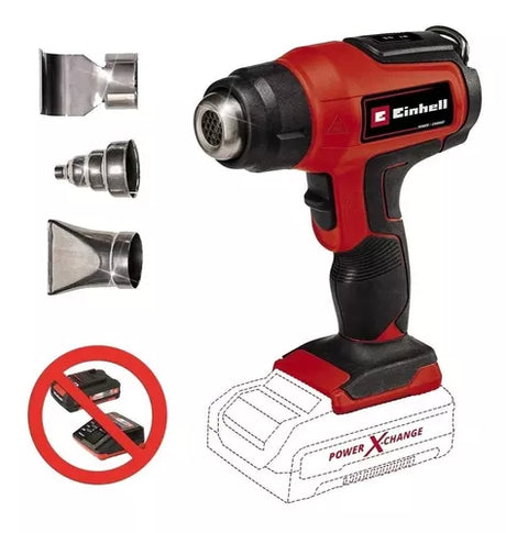 Pistola De Calor Inalambrica 550 °c Einhell Te Ha 18 Li Solo