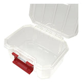 Organizador Modular Transparente Tornillos Qbrick S Apilable