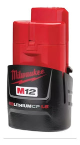 Bateria M12 Ion Litio CP 1,5Ah. Red Lithium Milwaukee 48-11-2401 2