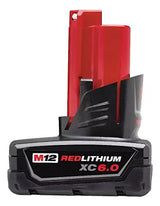 Batería M12 Ion Litio XC 6Ah. Red Lithium Milwaukee 4811-2460 3