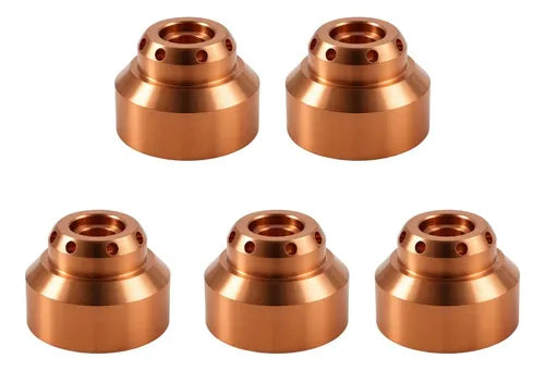 5 Escudos Finecut Compatible Con Hypertherm 220948 Powermax