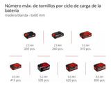 Taladro Angular Inalámbrico Einhell Te-ad 18 Li + Bat Rojo