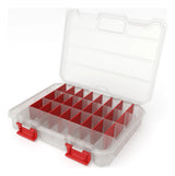 Gavetero Organizador Plastico Divisiones Tornillos Qbrick L