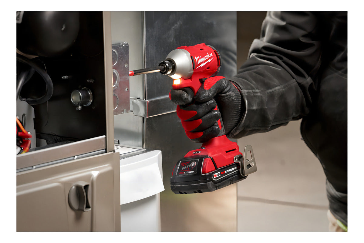 Atornillador de Impacto de 1/4" Brushless M18 Milwaukee 3650-20 6