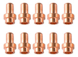 10 Electrodos Cortos Compatible Con Cebora 50 Cb50 P50
