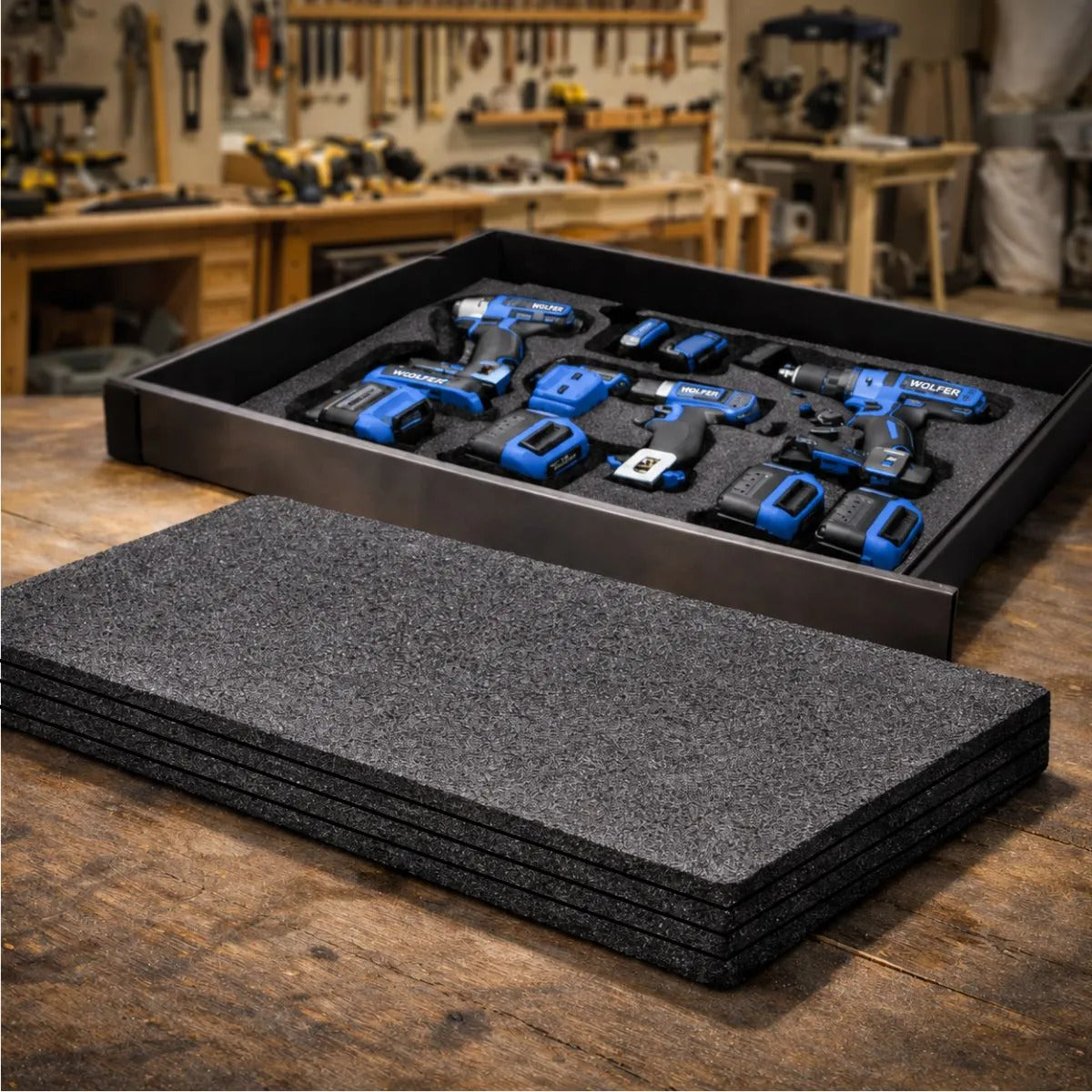 Inserto Espuma Foam Qbrick System Pro Organizador Caja