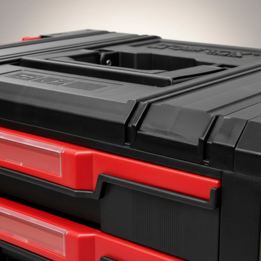 Carro Y Cajas Porta Herramientas Qbrick Modular 4 Cajones
