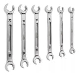 Juego De Llaves Combinadas Doble Boca Milwaukee 6pz 9 A 19mm