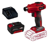 Bomba De Aire Auto Einhell Ce-ap 18 Batería Cargador 4ah