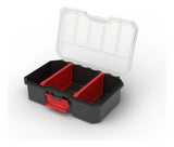 Organizador Plastico Divisiones Tornillos Qbrick S Black