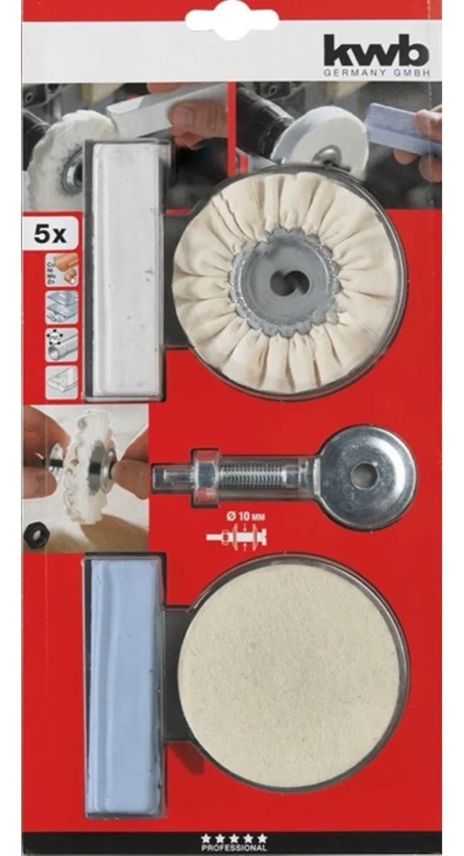 Set Pulido Taladro Especial Brillo 5 Piezas Einhell 49485200