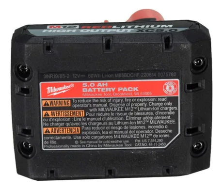 Batería M12 XC 5Ah. High Output Milwaukee 4811-2450 5