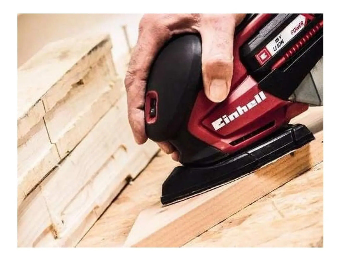 Lijadora Orbital A Batería Einhell Te-os 18 Li + Bat + Carg