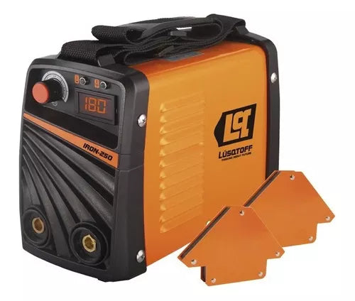 Soldadora Inverter Iron-250 50hz/60hz Lusqtoff Iron250 Escuadras Mega