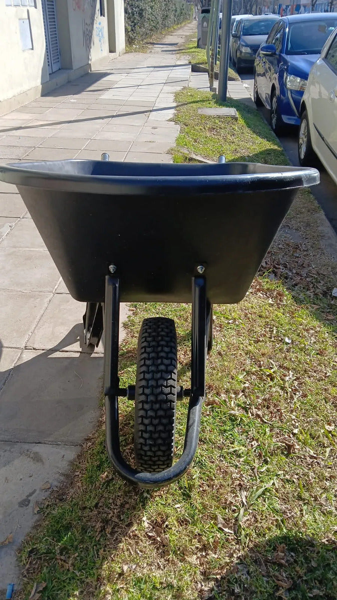 Carretilla Plástica Truper 120 Lts Hasta 530kg 11777 - Reacondicionado