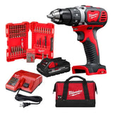 Kit Taladro Atornillador Milwaukee 2606-20 + Puntas + Bolso