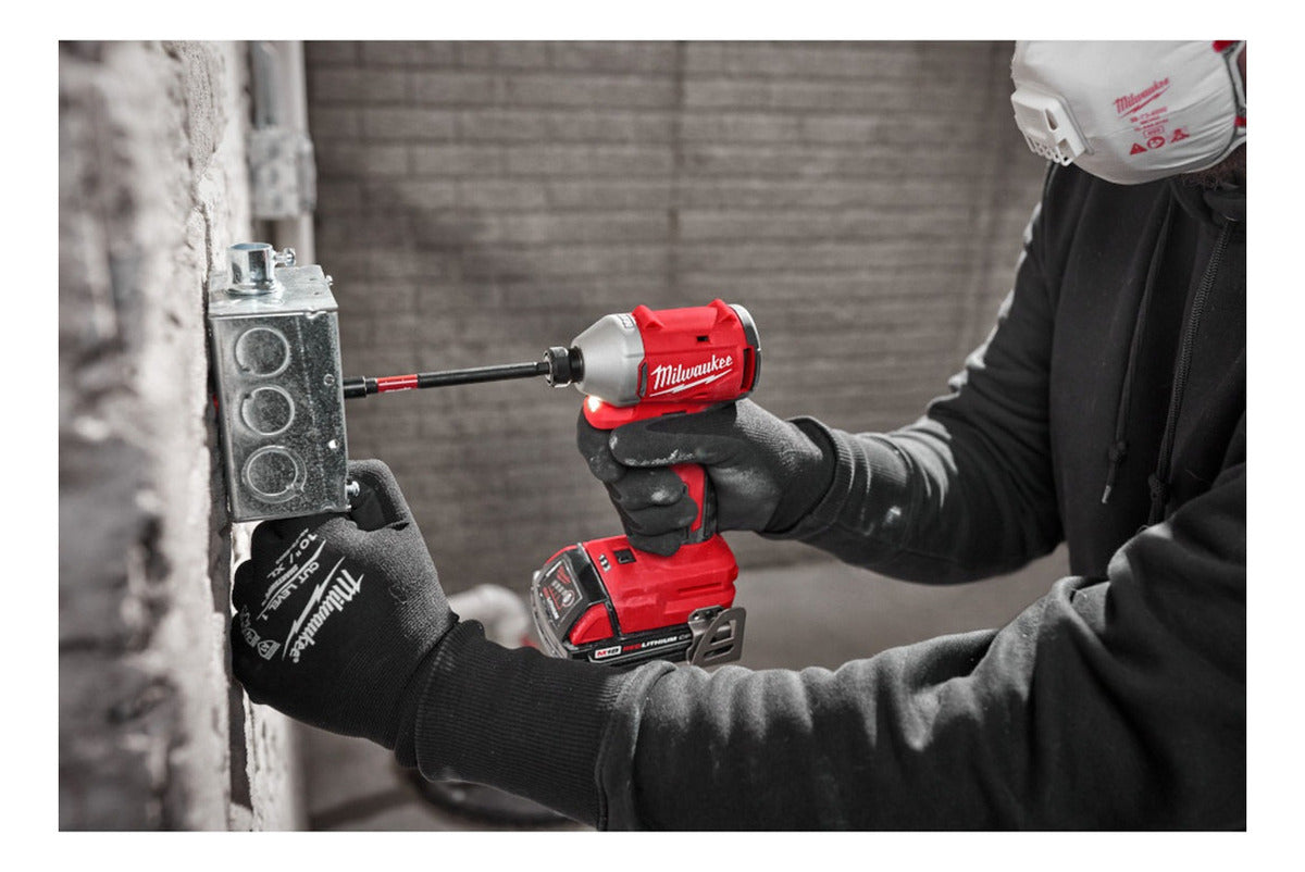 Atornillador de Impacto de 1/4" Brushless M18 Milwaukee 3650-20 5